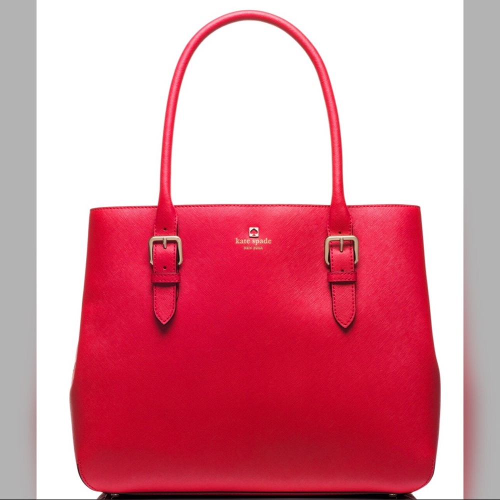 NWT Red Kate Spade Cove Street Airel Tote